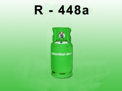 10 kg Kältemittelfüllung R448a in 12,5 l-Kaufflasche